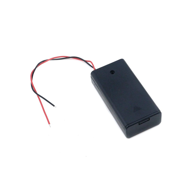 Semetall 12 Pack 2 X 1.5V AA Battery Holder Case