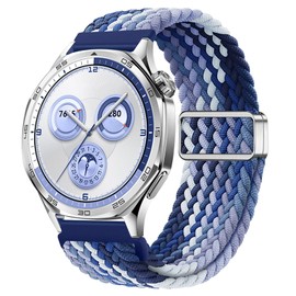 Compatible with Huawe Watch GT 5 46mm Strap 22mm Watch Band Nylon for Huawe Watch 4 46mm Buckle Strap Compatible with Huawe GT 4 3 2 46mm Watch Straps (Watch Not Included)