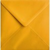6" x 6" Mustard Envelopes x 25 Pack. 100gsm Weight.