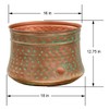 Liberty Garden 1917-G Hose Pot, Hammered, Patina