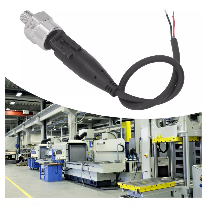 Generic Sensor Presión Acero Inoxidable 4-20 Ma Rosca 1/8 PuLG