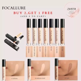 Focallure, Face Concealer Makeup Liquid Full Coverage - 06-Weaten