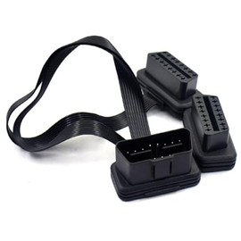 OBD2 Splitter Cable, 11.8 inches (30 cm), Flat Cable Specifications