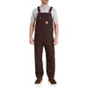 Carhartt Mens Relaxed Fit Duck Bib Overall Work Utility Outerwear,