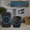 Wireless Music LED Doorbell Outdoor Transmitter Indoor Receiver 300m Remote