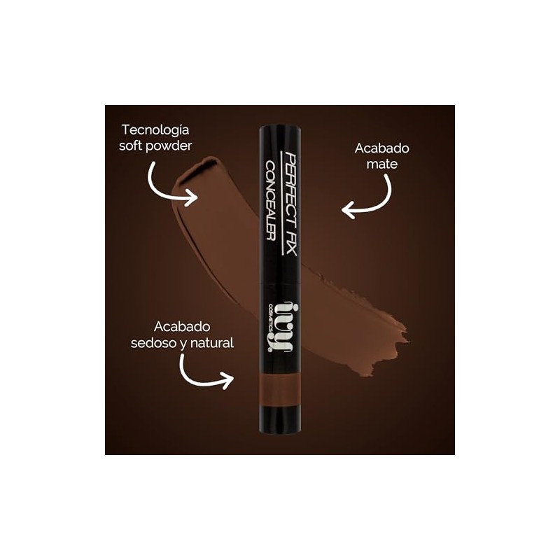 Kit Base Maquillaje Supercover Adara Brocha Cala Contorno Barra Ivy