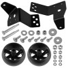 Caltric 42" Deck Gauge Wheel & Bracket Kit for Husqvarna