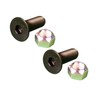 2 - Caterpillar Style Skid Steer Cutting Edge Bolt w