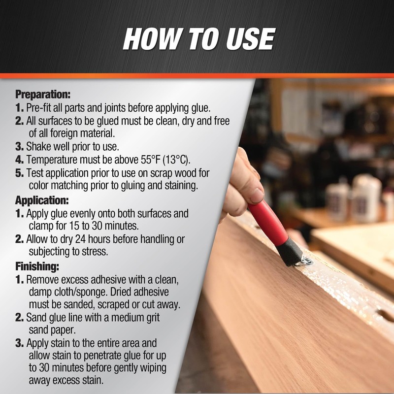 8 Oz. Dap 00480 Tan Weldwood Professional Wood Glue