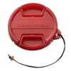 OM SYSTEM PRLC-14 Red Lens Cap for Olympus/OM SYSTEM PT-053/PT-055/PT-056/PT-058/PT-059