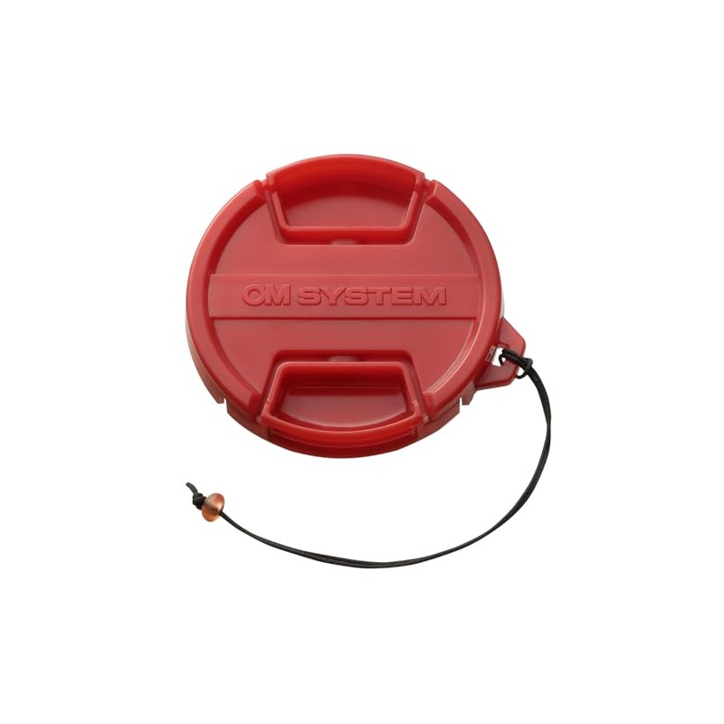OM SYSTEM PRLC-14 Red Lens Cap for Olympus/OM SYSTEM PT-053/PT-055/PT-056/PT-058/PT-059