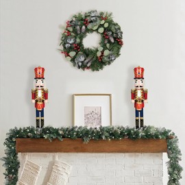 18 Inch Red Nutcracker Drummer Soldier