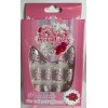 Miss Lucy Fashion Nails 12p Set FULL KIT white base