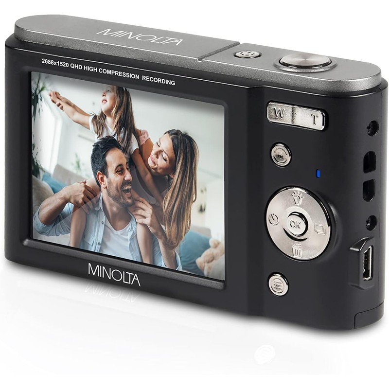 Minolta MND20 44MP Digital Camera – 2.7K Ultra HD Video,