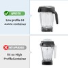 Low Profile Lid Plug Replacement for 64oz Containers - Compatible
