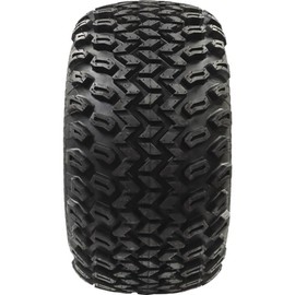 Ocelot P334 22x11-10 Golf Cart Tires - All Terrain Golf Cart Tires, 4-Ply Rated Quad Tire, Utility Terrain Golf Cart Mud Tires w/ 15.5 Millimeters Tread Depth, Carts with Wheels, Golf Cart Accessories