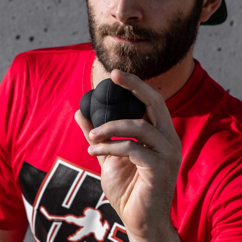 HockeyShot Reaction Ball for Hand-Eye Coordination, Reaction Time and Goalie