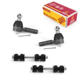 Metrix Premium Chassis Parts - 4 PC Outer Tie Rod End & Front Sway Bar Stabilizer End Link Kit Fits 1960 Mercury Colony Park, 1960 Mercury Monterey, Replacement ES416L, K700528, Made in Europe