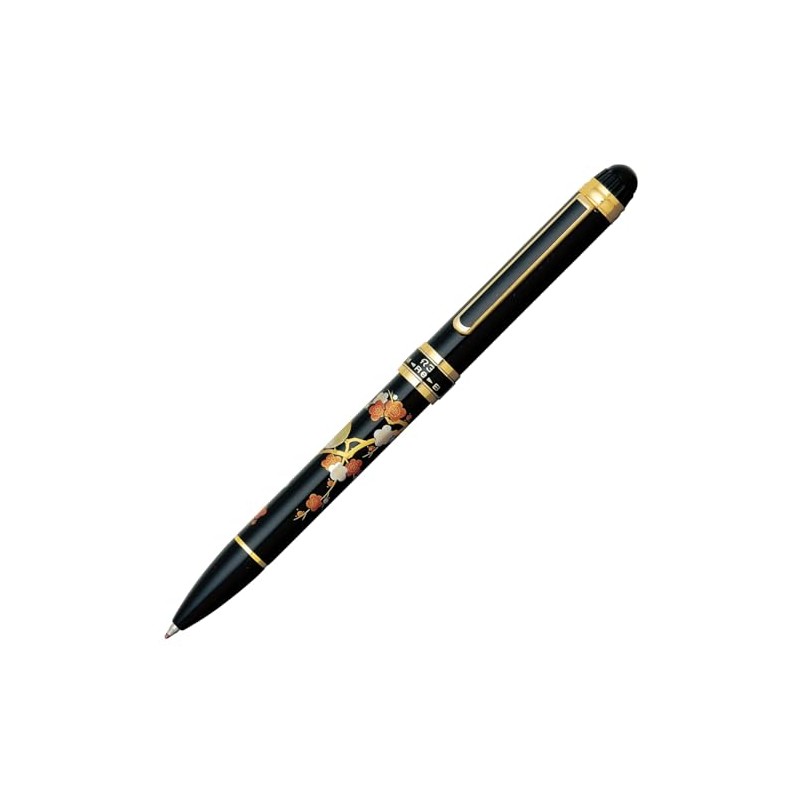 プラチナ万年筆 多機能ペン ダブル3アクション 近代蒔絵 梅に鶯 MWB-5000RM#31