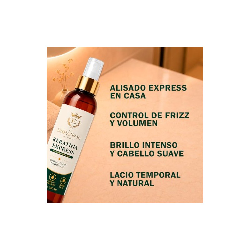 Keratina Express Alisado en Casa 250 ml | alisador de