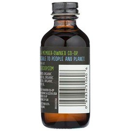 Frontier Co-op Frontier Organic Non-Alcoholic Mint Flavor, 2-Ounce, Full Flavor for Baking, Icing, Coffee, Cookies, Kosher, Organic