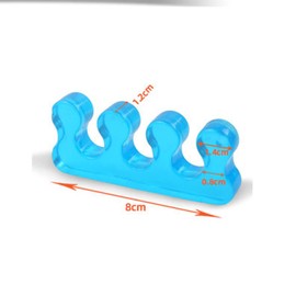 Haobase 4 Pairs Toe Separators, Toe Spacers for Separating Toenails or Nails - 4 Colors