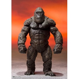 S.H. Monster Arts KONG FROM GODZILLA VS. KONG (2021), Approx. 5.7 inches (145 mm), PVC & ABS Painted Action Figure