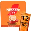 NESCAFE 3 IN 1's Caramel (1 Pack 12 Drinks)
