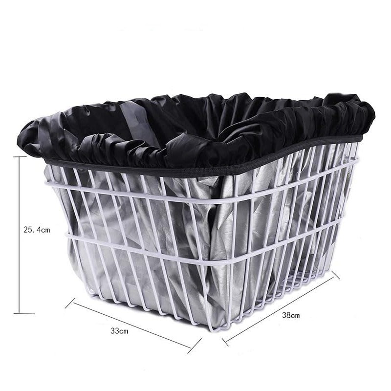 Bicycle Basket Cover Liner for Bicycle Basket Wire Basket Folding