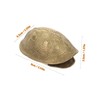 ABOOFAN 1Set Copper Turtle Shell Decoration Wealth Craft Ornament for