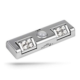 Heitech 04002927 LED Light Bar with Motion Sensor Silver