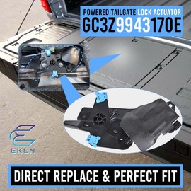 Powered Tailgate Lock Actuator GC3Z9943170E Rear Liftgate Door Latch Assembly Fit for 2017-2021 Ford F150 F250 F350 Super Duty Replace OE# FL3Z9943170C