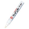 タジマ(Tajima) すみつけペイントマーカー 硬質・長芯(中字・丸芯3.0mm) 白 SPEM-WHI