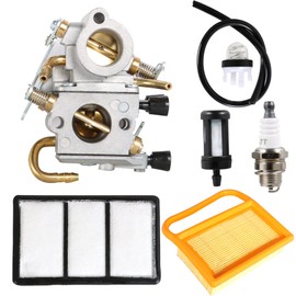 waltyotur TS420 Carburetor Kit Replacement for Stihl TS410 Concrete Cut Off Saw Replacement for Zama C1Q-S118 4238 120 0600 Carb