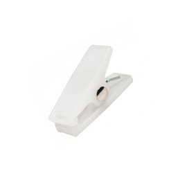 NAHANCO Fitting Clips 12 Plastic Fitting Clips for Alterations, White (Pack of 12)