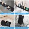AIZOE Sink Splash Guard, Silicone Faucet Mat for Kitchen Sink,