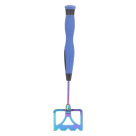 Stainless Steel Fishing Bait Shovel Shrimp Bait Shovel Fishing Gear for Men Women Fisherman Blue Handle