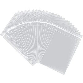 AIRSUNNY 200 Pcs 4x6 Clear Resealable Cello/Cellophane Bags Good for Bakery, Candle, Soap, Cookie Poly Bags