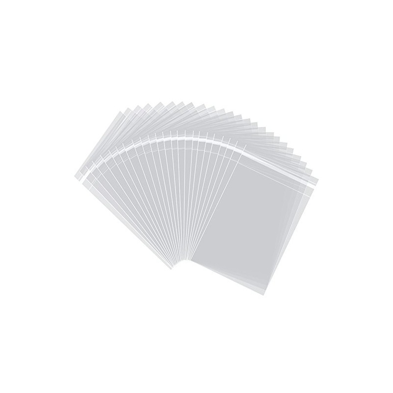 AIRSUNNY 200 Pcs 4x6 Clear Resealable Cello/Cellophane Bags Good for