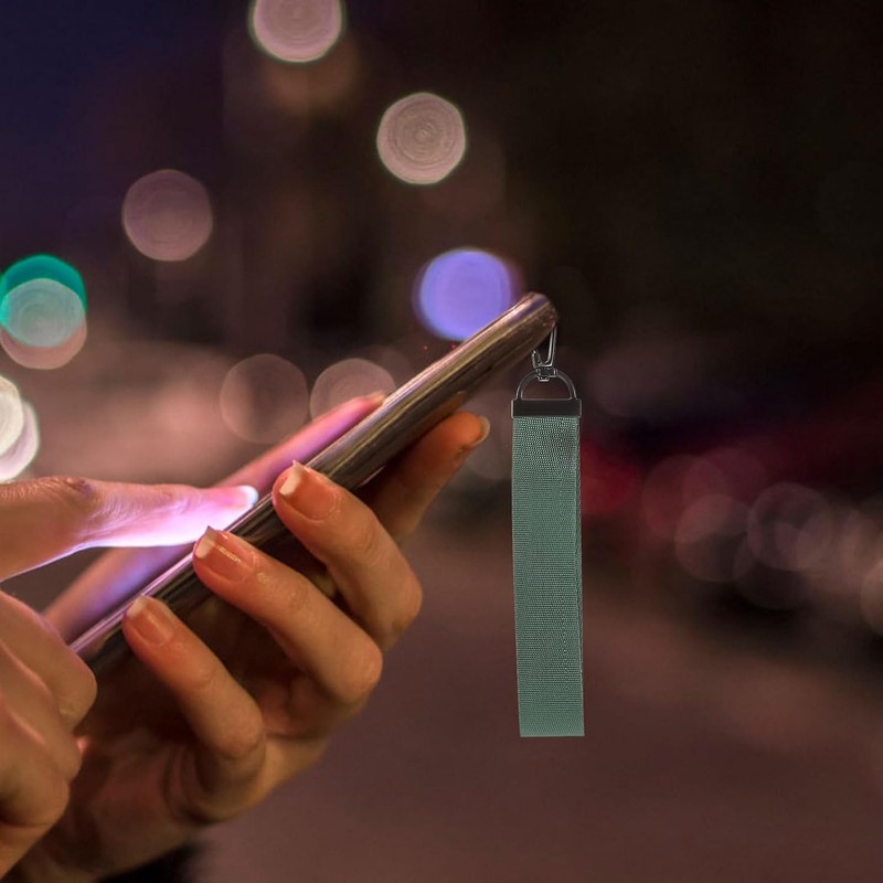 5 Llaveros Correa de Nylon para Bolso y Celular, Diseño