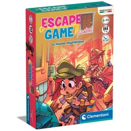 Clementoni - Escape Game Pocket Le musée mystérieux - Jeu d’évasion de Voyage - Énigmes et Jeux de réflexion Pour Enfants en français - À partir de 8 ans Pour Toute la famille - 1 à 6 Joueurs - 52603