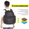 FASITE Tool Bag Backpack - Heavy Duty Professional Storage &