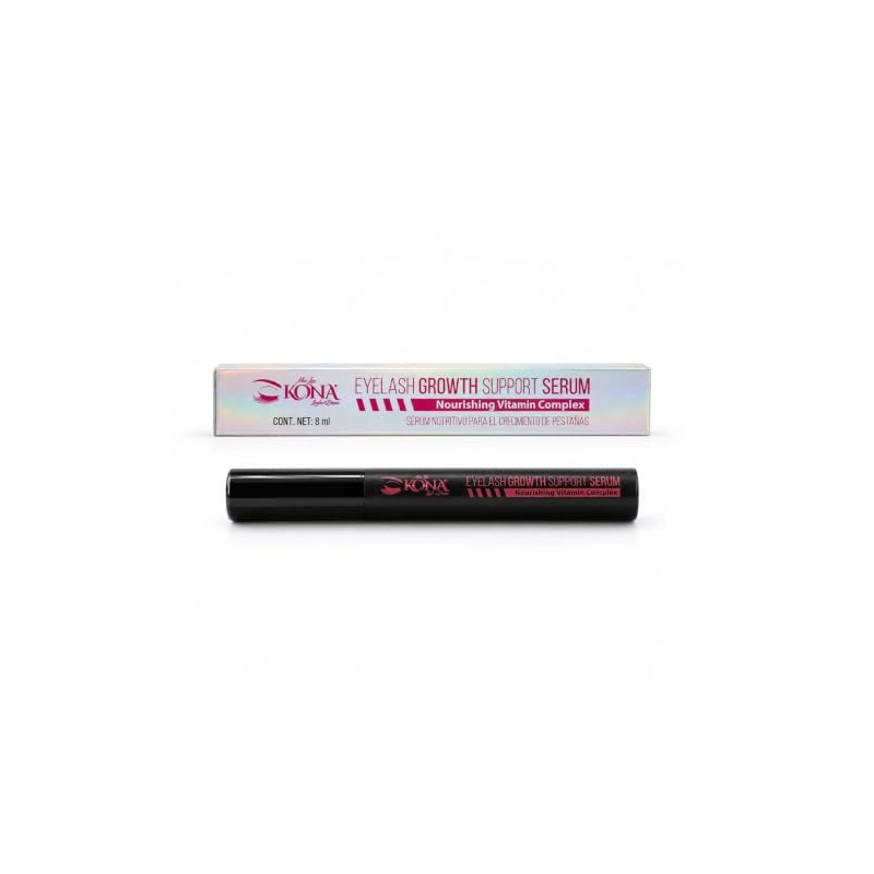 Kona Lashes Suero de Soporte para Crecimiento de Pestañas
