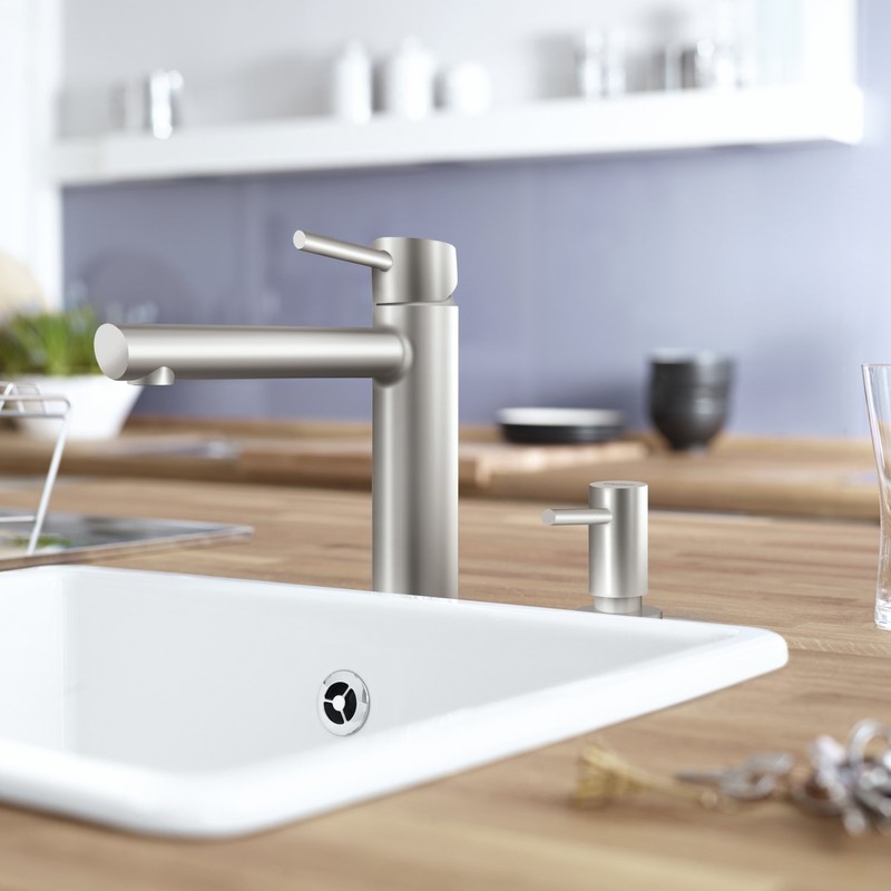 GROHE Cosmopolitan Soap Dispenser, SuperSteel InfinityFinish