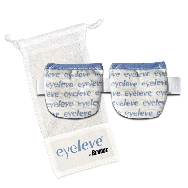 Eyeleve Contact Lens Compress | Improves Comfortable Lens Wear Time | Moist Heat Compress Relieves Dryness and Irritation