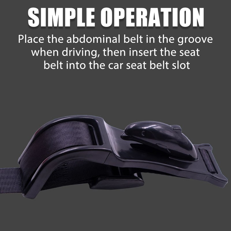 Pregnancy Seat Belt Adjuster Professional Safe Flexible Maternity Bump Strap