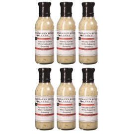 Terrapin Ridge Farms Creamy Italian White Balsamic Dressing – Rich, Sweet and Tangy – 12 Fl Oz (Pack of 6)