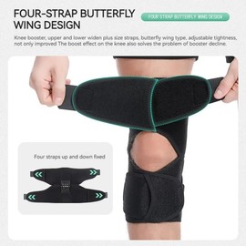 Tutore per ginocchia, medicale per ginocchia, supporto articolare, stabilizzatore a molla, per palestra, sport, assistenza sanitaria