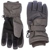 Sterntaler Unisex Children's Finger Gloves Mottled Winter Gloves, Anthracite Mel.