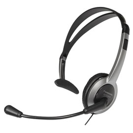 Panasonic KX-TCA430 Comfort-Fit, Foldable Headset with Flexible Noise-Cancelling Microphone and Volume Control